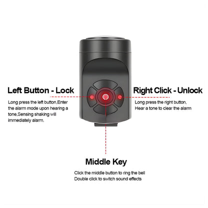 Elektrisk signalhorn 120 dB - Tillbehör - Wheelyshop