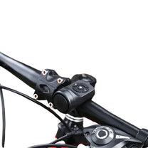Electric horn 120 dB fitted on a bicycle