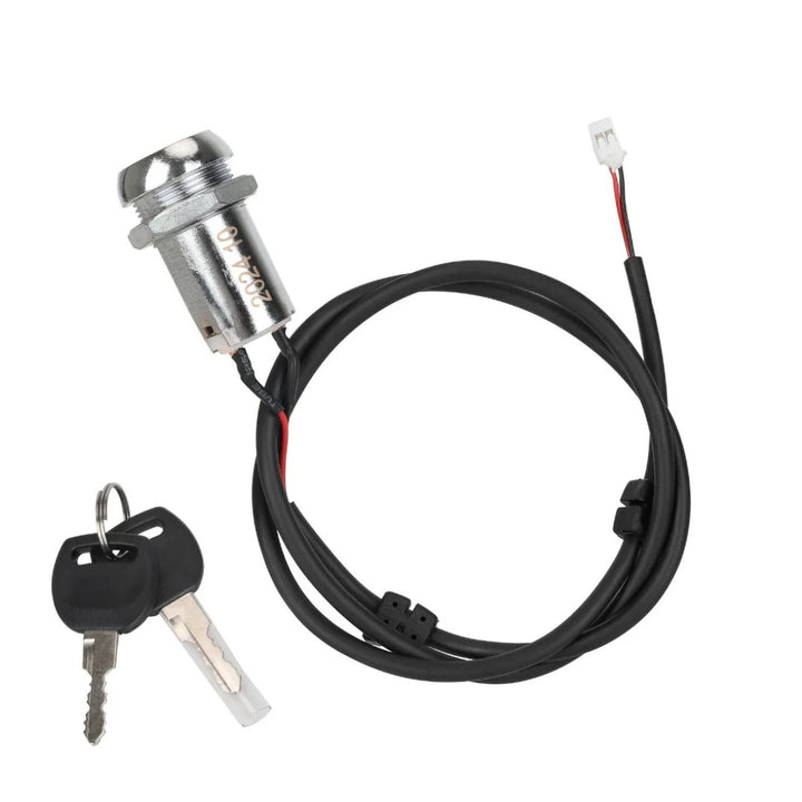 Electronic ignition lock and keys for KuKirin G4, all parts of the set