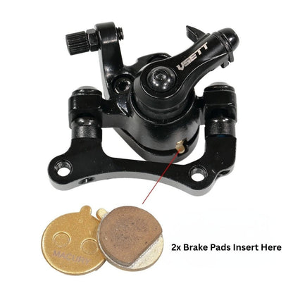 Front brake caliper VSETT 9/9+ - Spare part - Wheelyshop