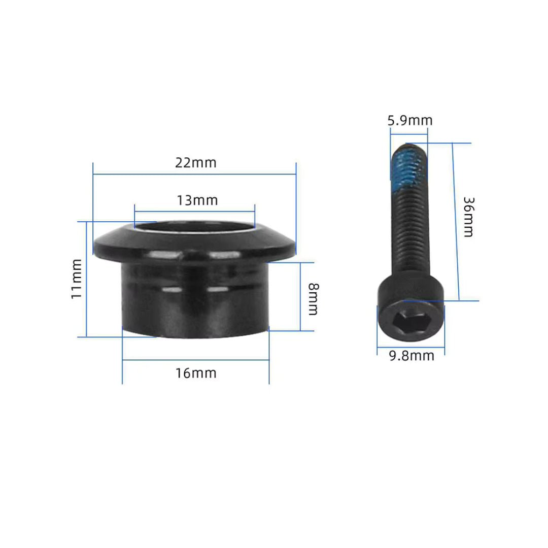 Tornillo fijación horquilla delantera Xiaomi 4 Pro - Recambio - Wheelyshop