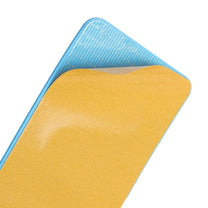 Rubber mat for INOKIM OX/OXO in blue with the backing film being peeled off