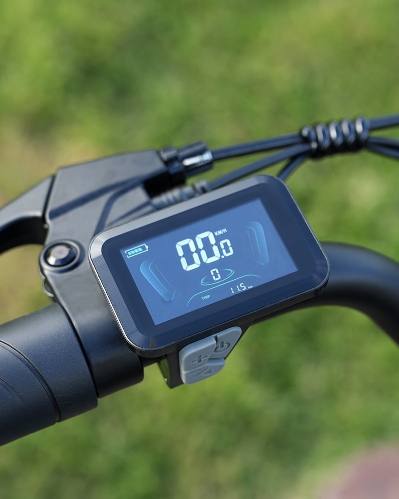 Close-up of the Hidoes B6 Mini display