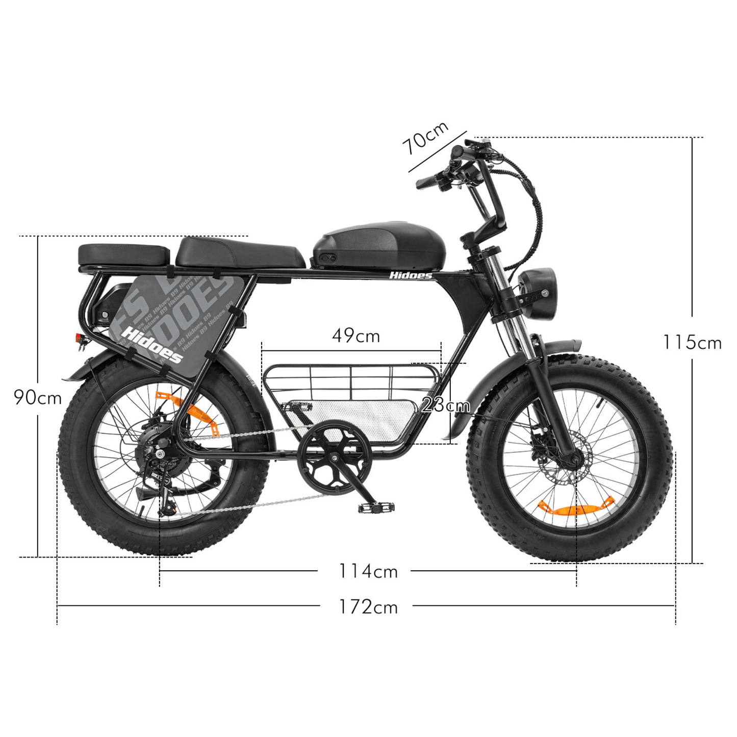 Hidoes B9 - Elcykel - Wheelyshop