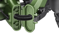 Detail of the Hidoes ET1 electric tricycle