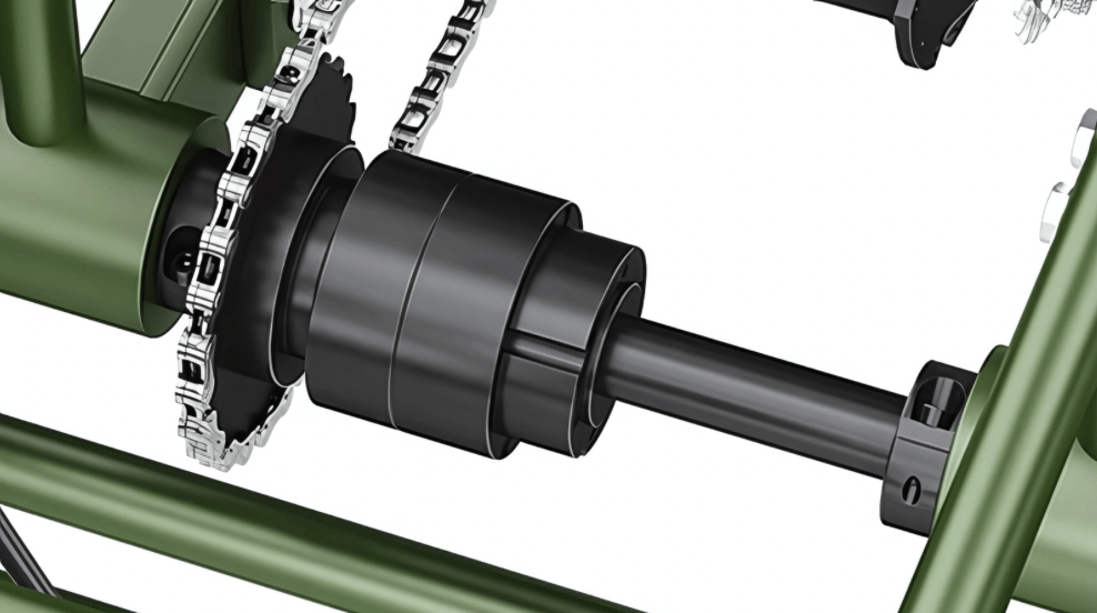 Hidoes ET1 rear wheel
