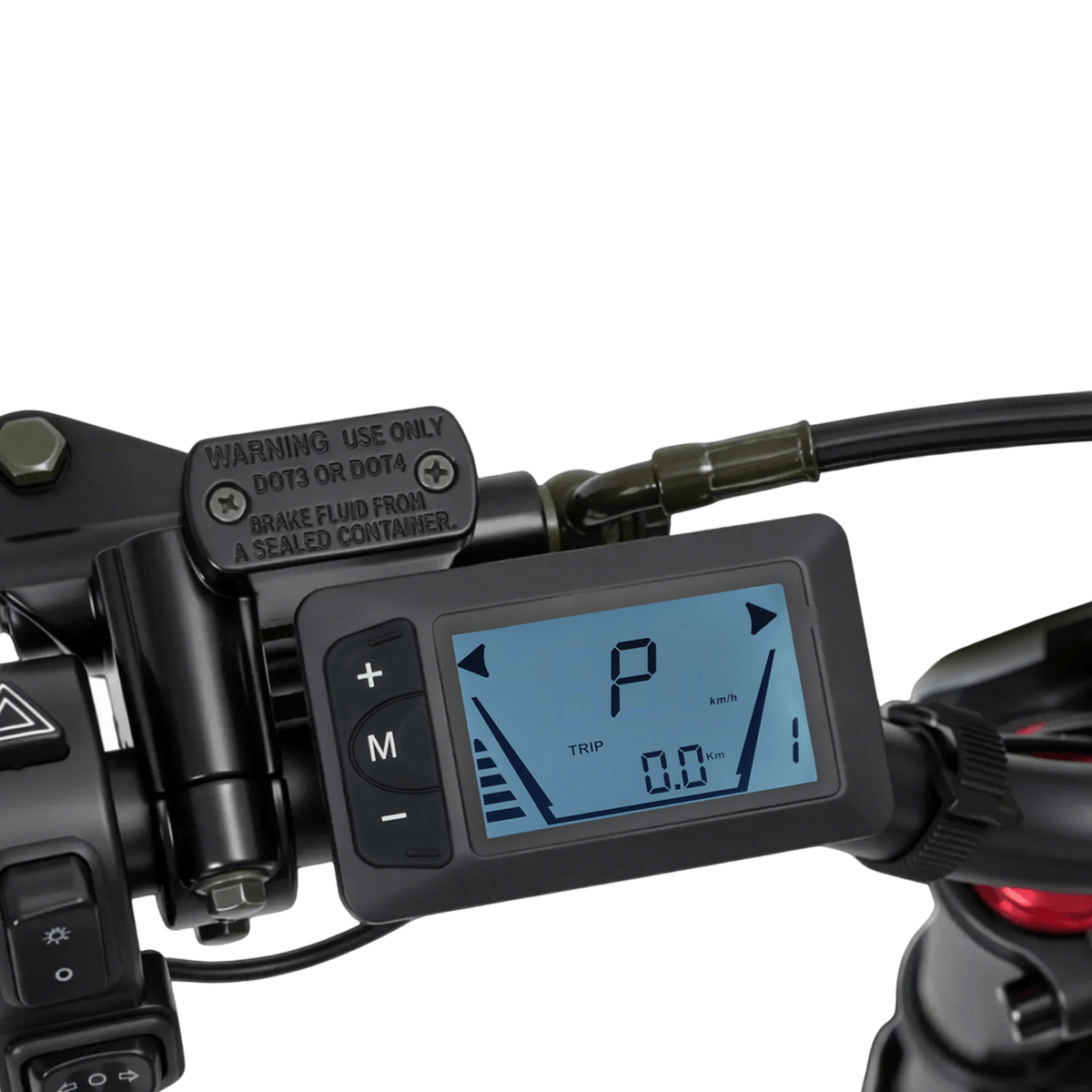 Close-up of the Hidoes G2 display
