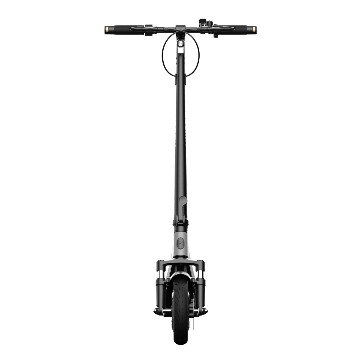 HIKERBOY CURTIS DUAL PRO electric scooter seen from behind in grey