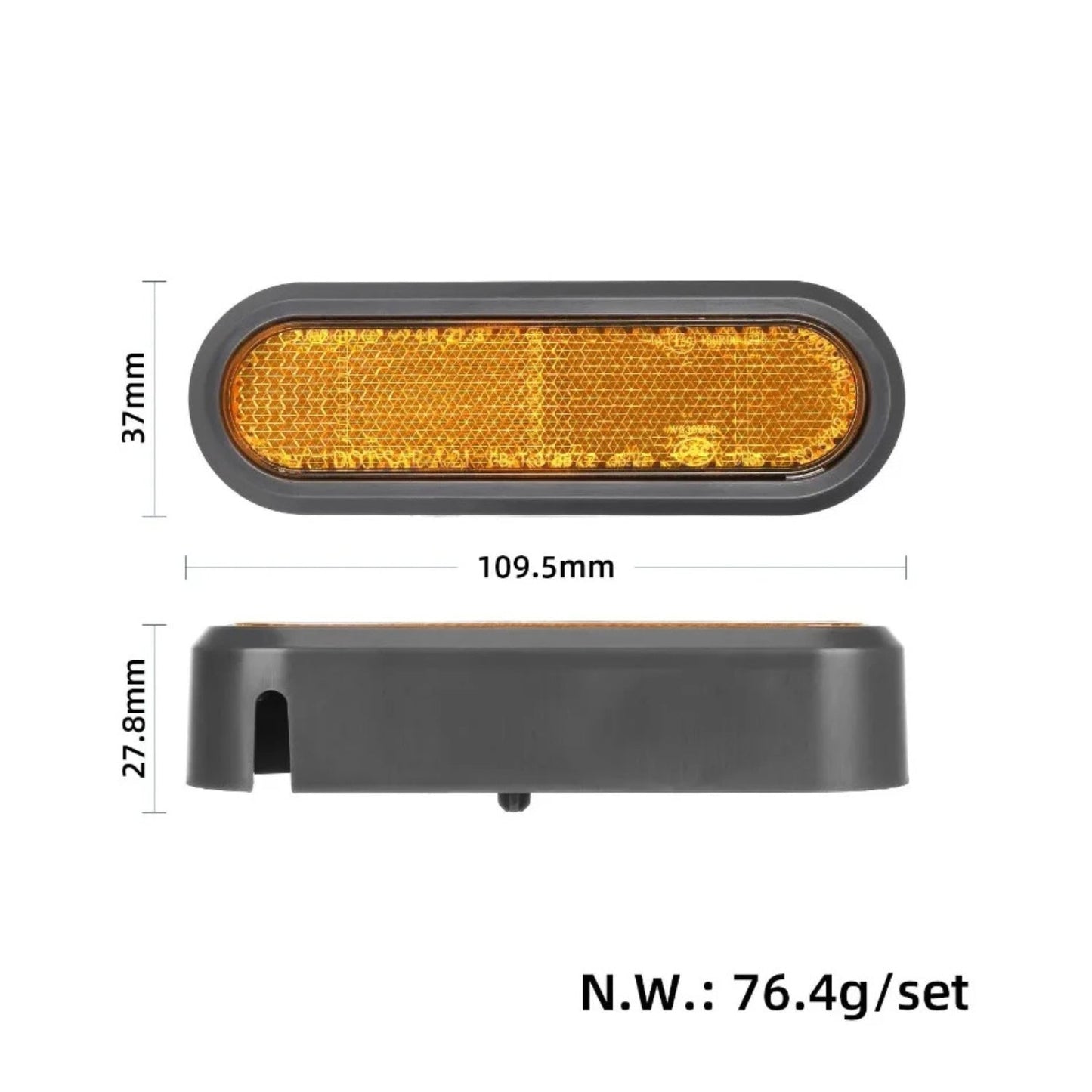 Hjulkåpor reflex Xiaomi 5 - Reservdel - Wheelyshop