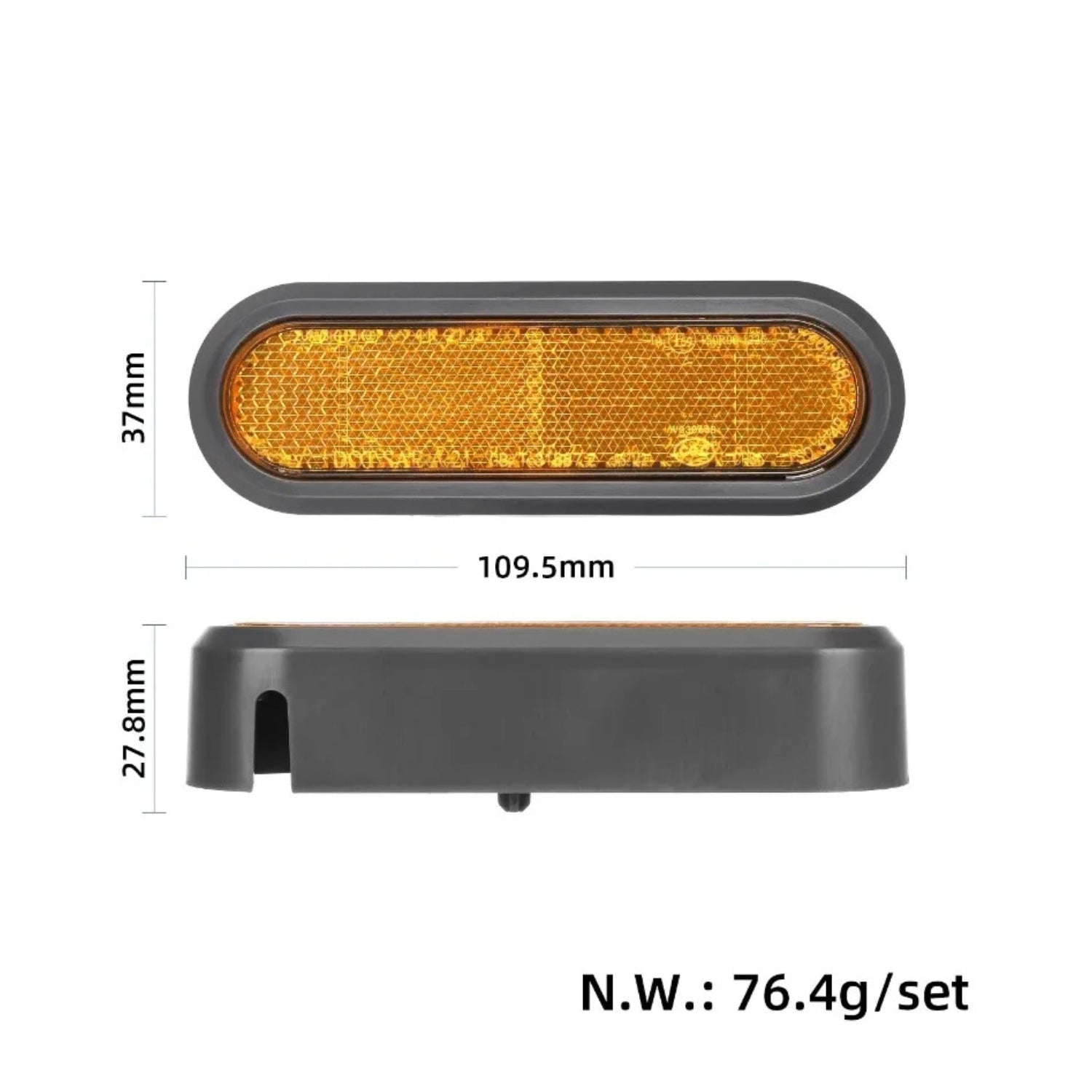 Hjulkåpor reflex Xiaomi 5 - Reservdel - Wheelyshop