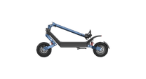 HX X10 electric scooter folded