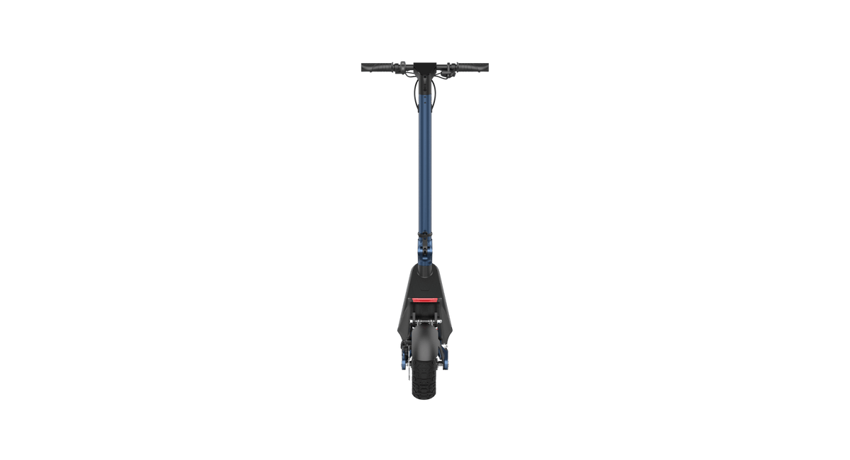 HX X10 electric scooter seen from behind