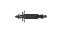 HX X10 electric scooter seen from above