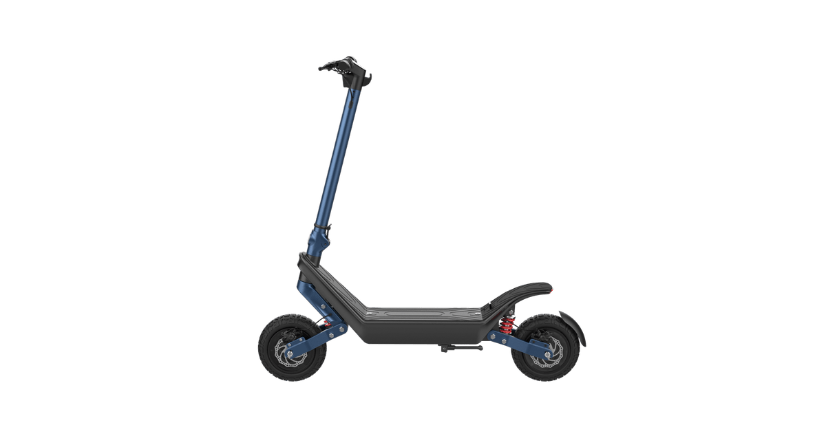 HX X10 electric scooter seen from the side