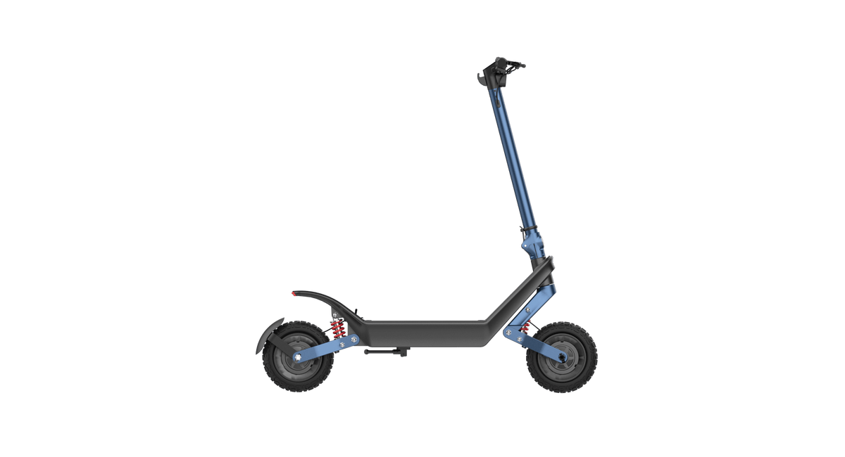 HX X10 electric scooter seen from the side