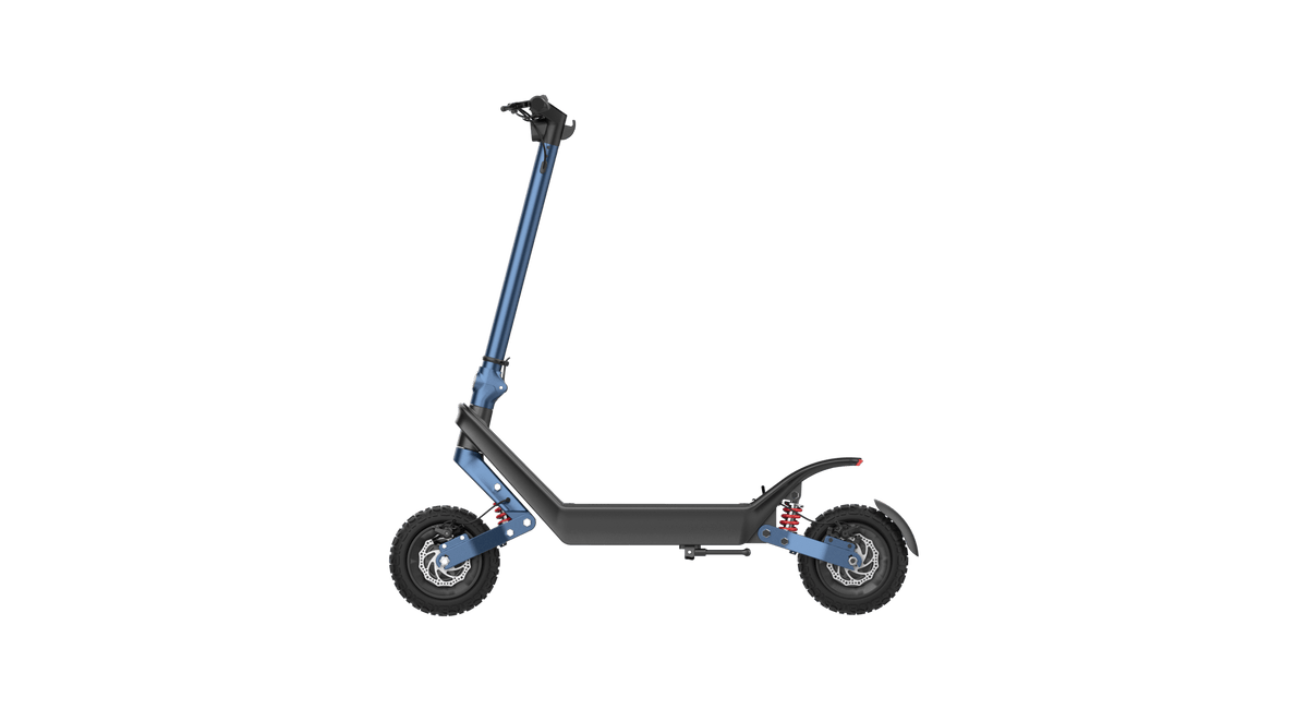 HX X10 electric scooter seen from the other side