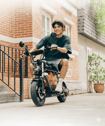 iScooter DX5 - Elsparkcykel - Wheelyshop