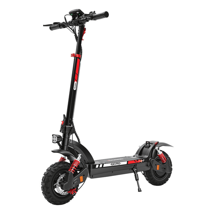 iScooter GX3 Pro electric scooter, front three-quarter view