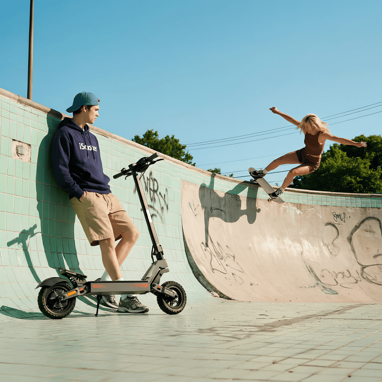 iScooter iF1 - Electric scooter - Wheelyshop