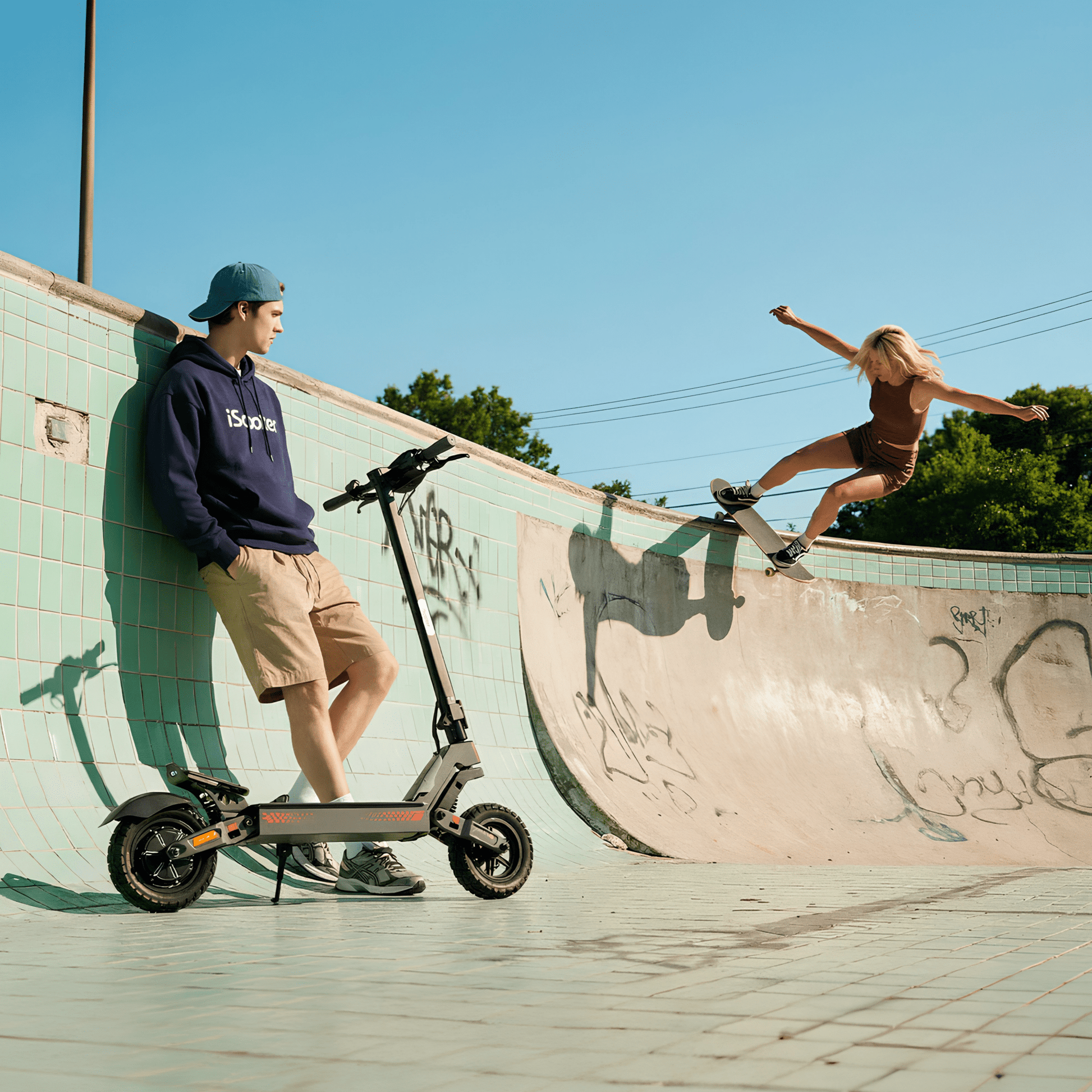 iScooter iF1 - Electric scooter - Wheelyshop