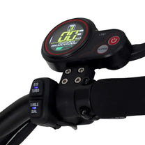Close-up of the KAABO MANTIS 10 ECO display