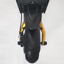 KAABO MANTIS 10 Plus electric scooter seen from behind in yellow