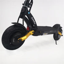 KAABO MANTIS 10 Plus front wheel and fork in yellow