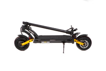 KAABO MANTIS 10 Plus electric scooter folded in yellow