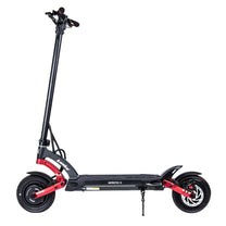 KAABO MANTIS 10 Plus electric scooter seen from the side in red