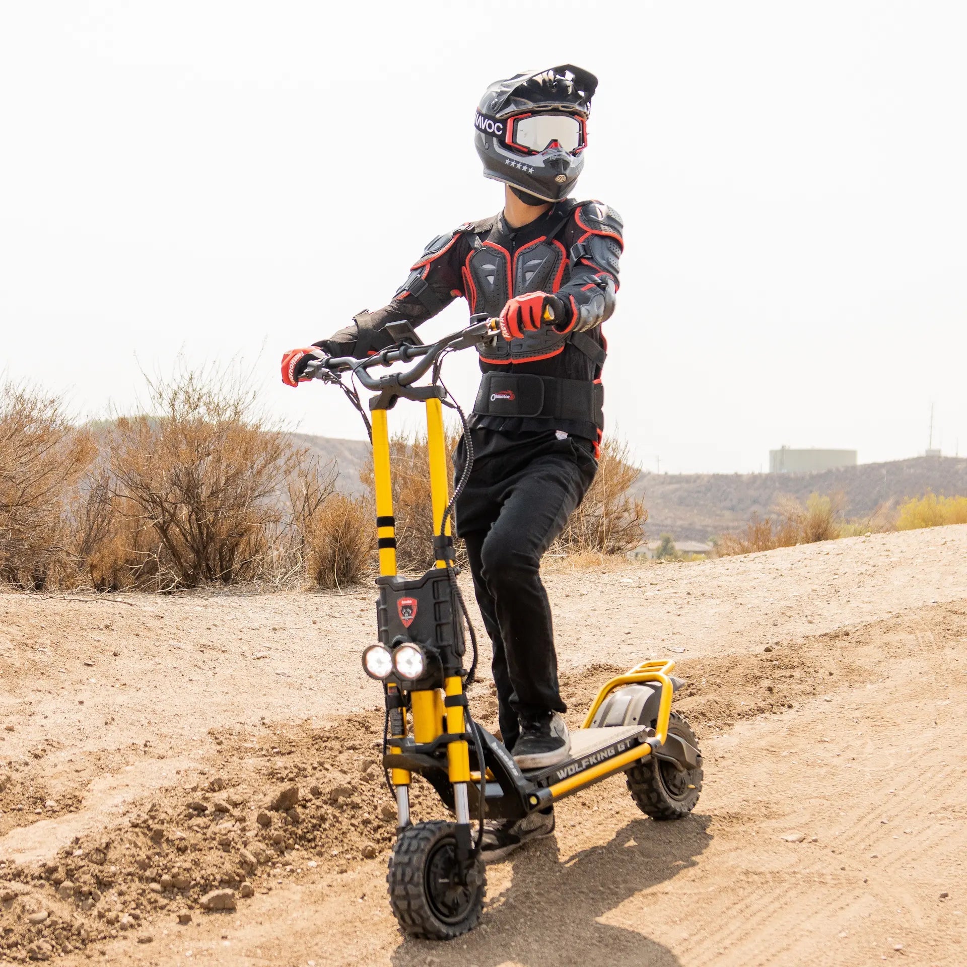 KAABO WOLF WARRIOR KING GTR - Elsparkcykel - Wheelyshop