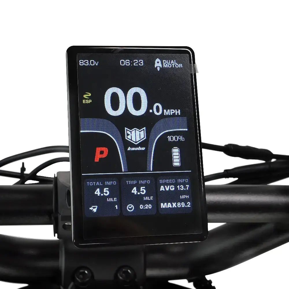 KAABO WOLF WARRIOR KING GTR - Elsparkcykel - Wheelyshop