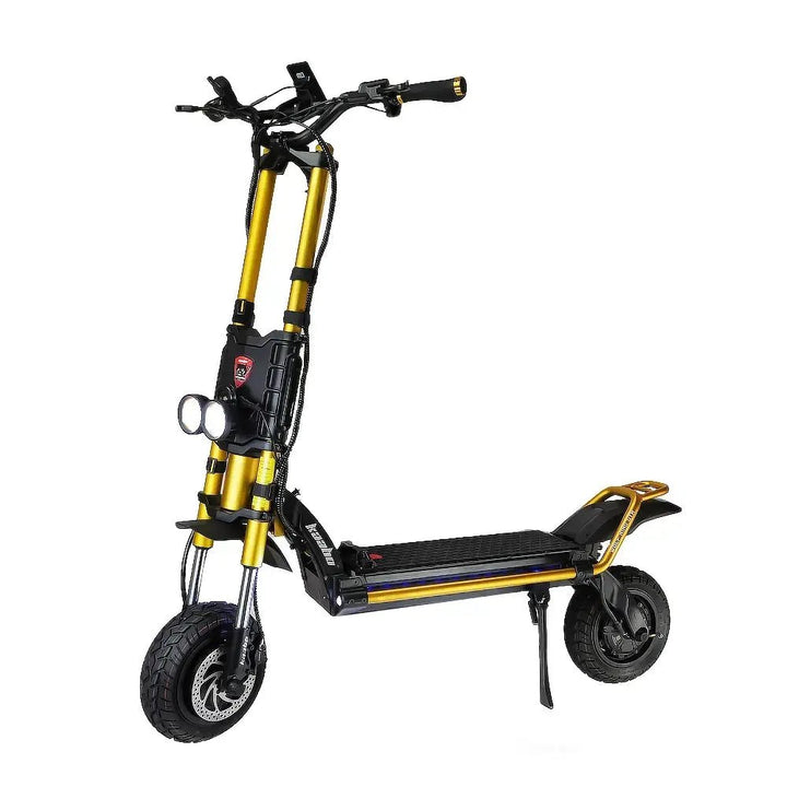 KAABO WOLF WARRIOR KING GTR electric scooter, front three-quarter view