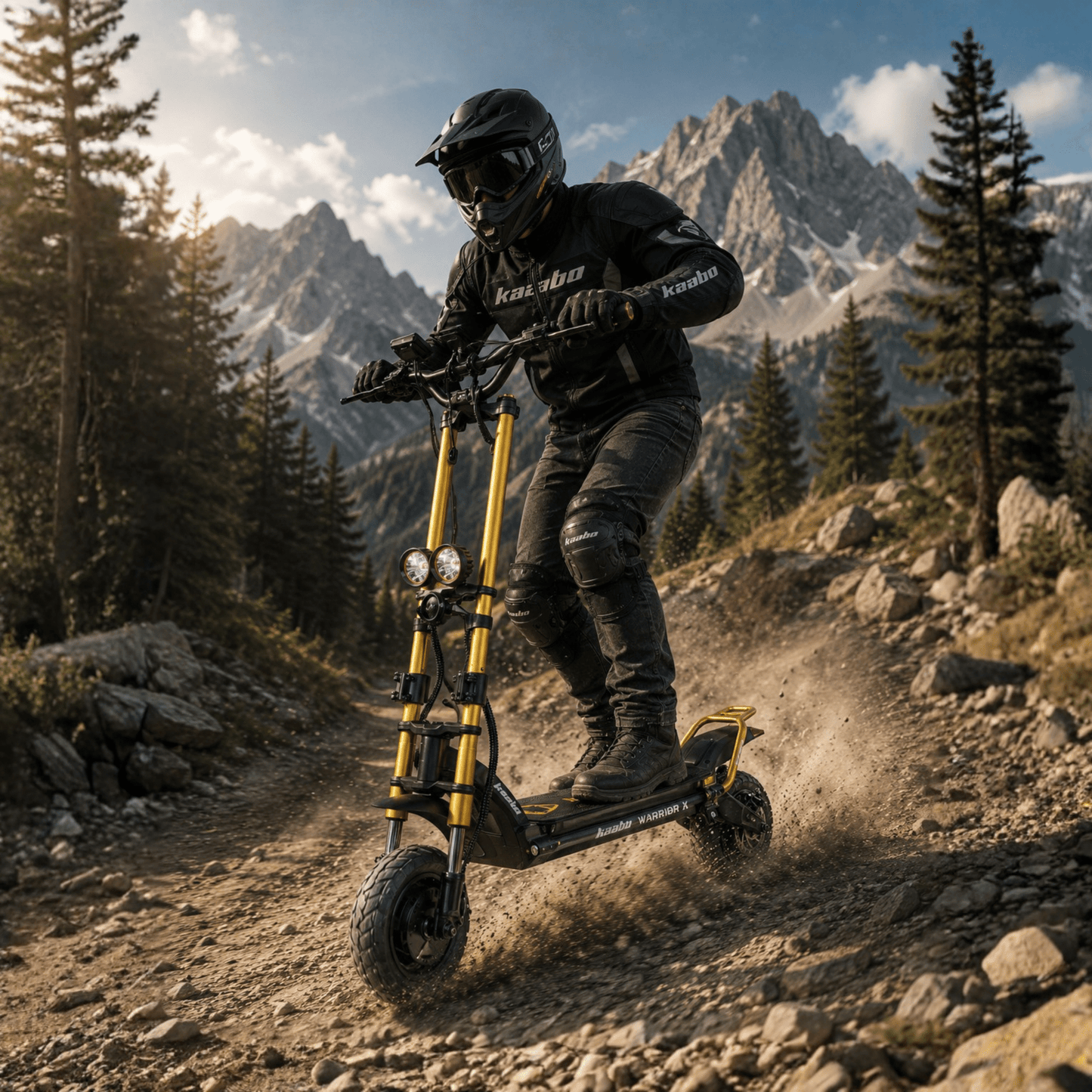 KAABO WOLF WARRIOR X MAX - Elsparkcykel - Wheelyshop