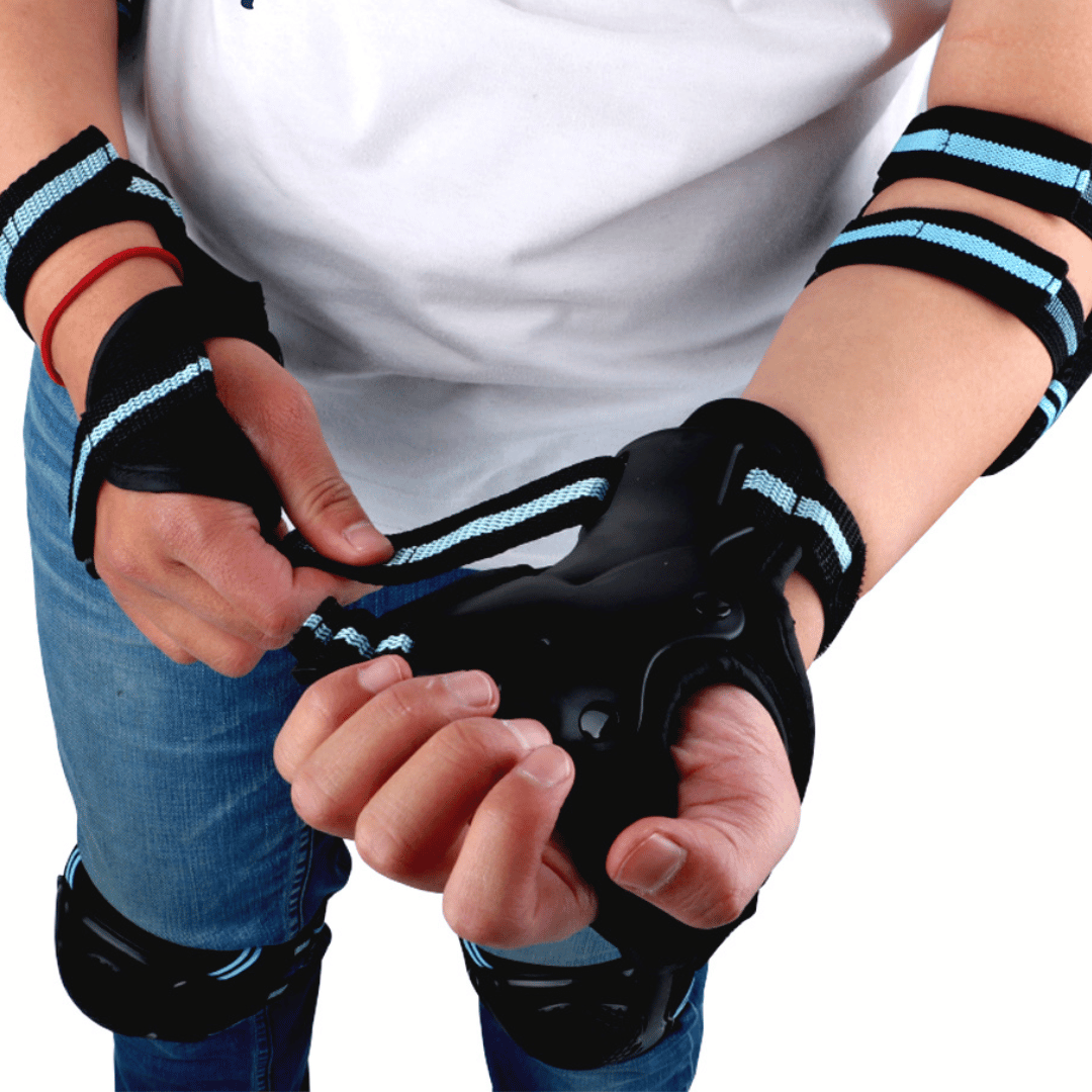 Knäskydd, armbågsskydd & handledsskydd (6 - pack) - Tillbehör - Wheelyshop