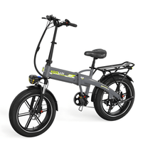 KOOLUX RK10 folding fat-tyre e-bike seen from the side