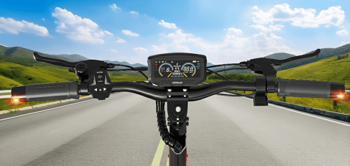 KOOLUX U1 handlebar with display and controls