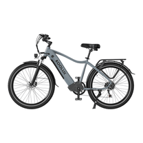 KOOLUX X3 e-bike seen from the side in grey