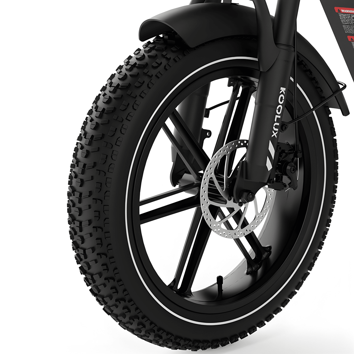 KOOLUX X9 Mini front wheel and fork
