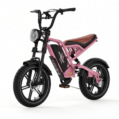 KOOLUX X9 Mini in pink, front three-quarter view