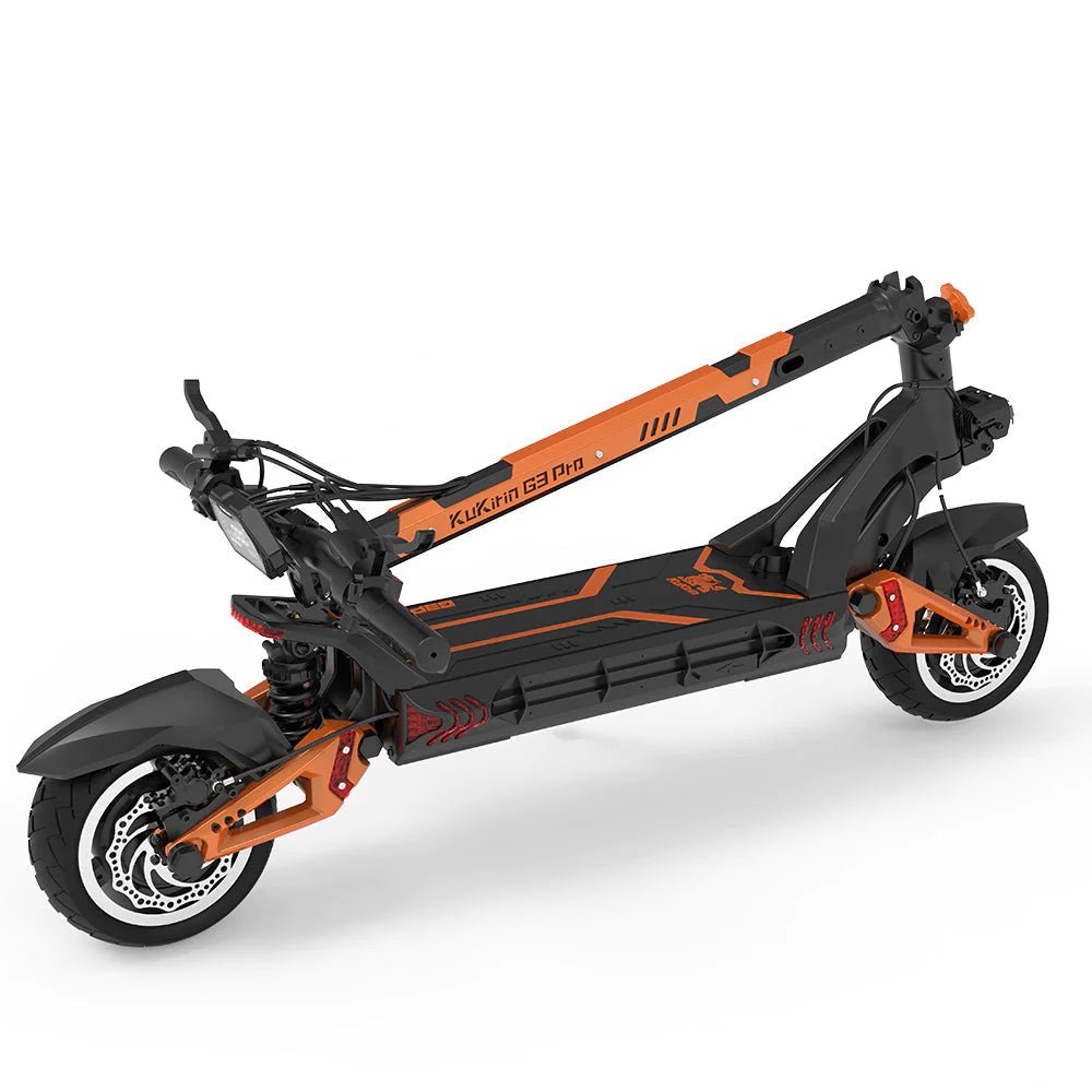 KuKirin G3 Pro electric scooter folded