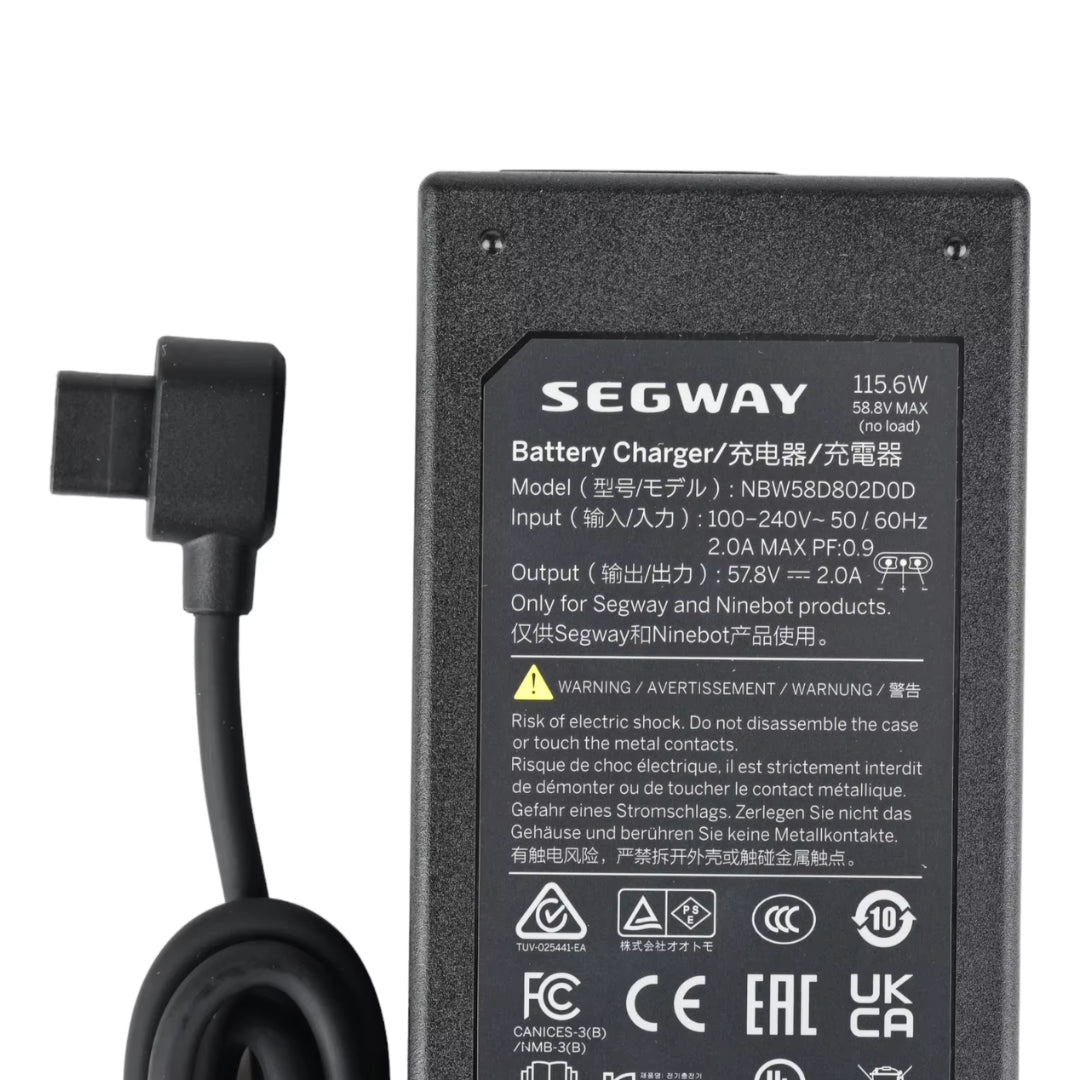 Laddare Ninebot GT1/GT2 - Reservdel - Wheelyshop