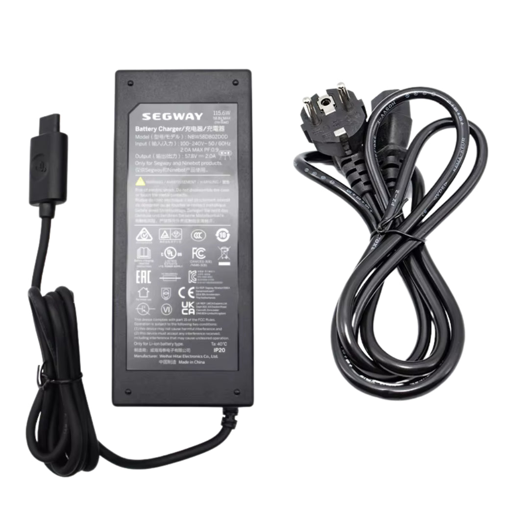 Laddare Ninebot GT1/GT2 - Reservdel - Wheelyshop