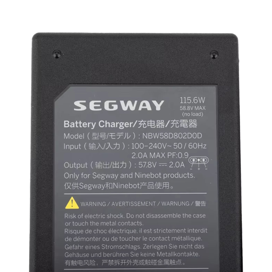 Laddare Ninebot GT1/GT2 - Reservdel - Wheelyshop