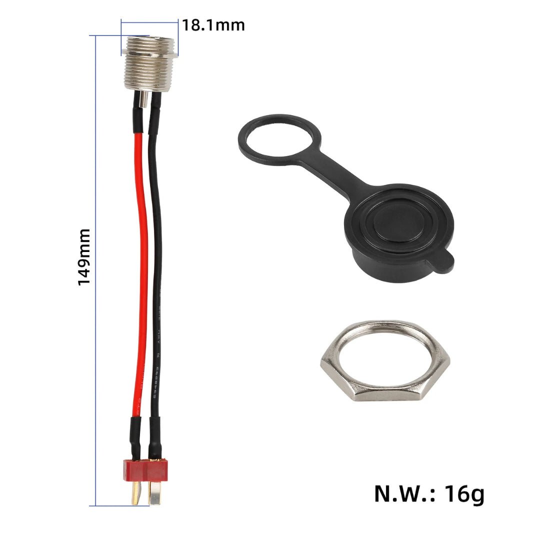 Charging port iScooter iX3/iX7 - Spare part - Wheelyshop