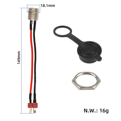 Charging port iScooter iX3/iX7 - Spare part - Wheelyshop
