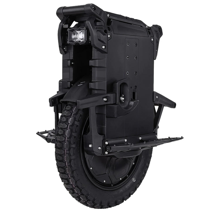Leaperkim Patton-S electric unicycle, front three-quarter view