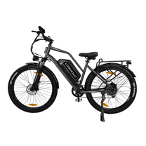 LOOKROAD L28 Max fat-tyre e-bike seen from the side in grey