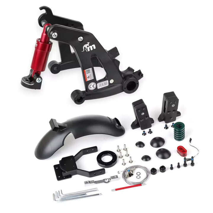 Monorim rear shock absorber kit for Ninebot F20/F25/F30/F40 with included parts