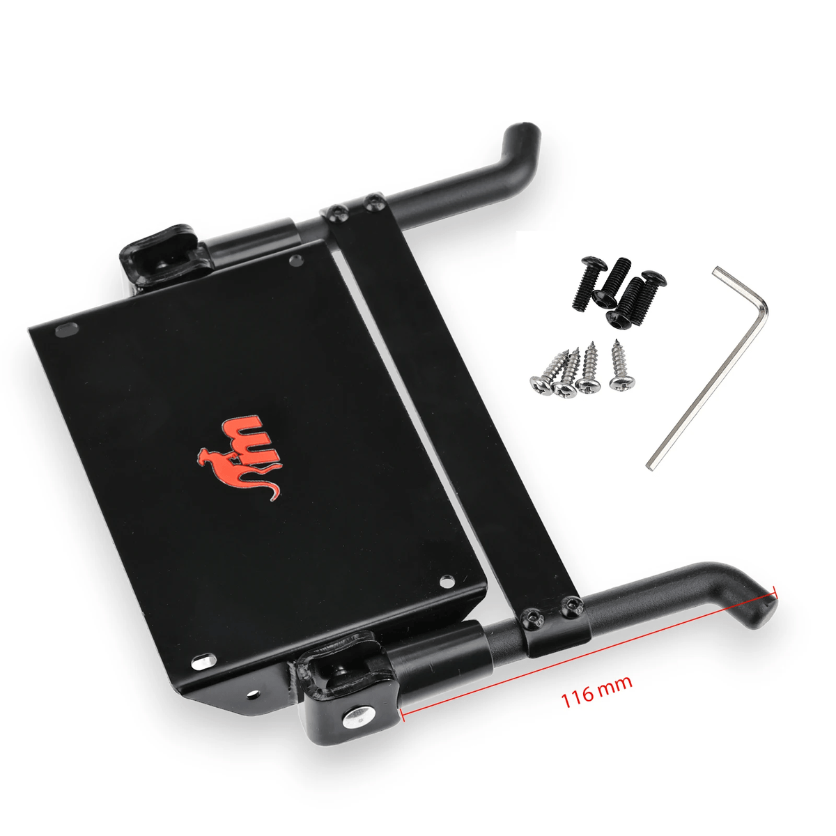 Monorim double kickstand for Ninebot, all parts of the set