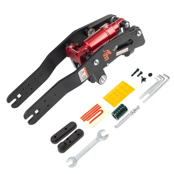 Monorim front shock absorber kit for Ninebot F20/F25/F30/F40, all parts of the set